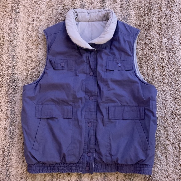 unbranded Jackets & Blazers - Vintage reversible purple and grey vest